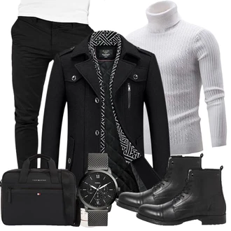 Outfit mit Jumpsuit & Overall Overall AIDEAONE "Business Outfit"