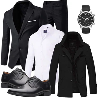 Outfit mit Rosa/Fliederfarben siliteelon "Casual Business Outfit"