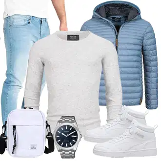 Outfit mit Uhr "Casual Outfit"