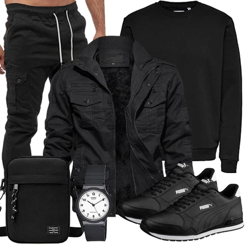 Blau Hose/Winter Parka KEFITEVD kombinieren