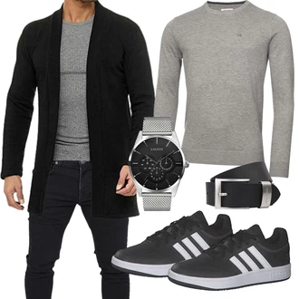 Outfit mit Schwarz Jumpsuit & Overall Overall Redbridge "Cool Outfit"