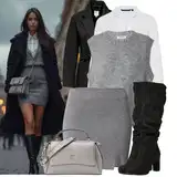 Bijele i Crne Bluze Outfiti image