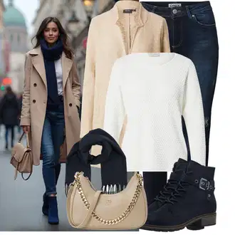 Kombinacije za zimu Mom Denim/Traper sa Tamnoplava/Plava Kožna Jakna/Zimska jakna/Traperice s Rupom/Push-up Traperice/Kožne jakne/Traperice s Prorezom Only "Outfit za zimu"Look: Rap, Stil, cool, 90-ich, Old Money, Sveučilišna, Mom, Francuske, Prekrasan