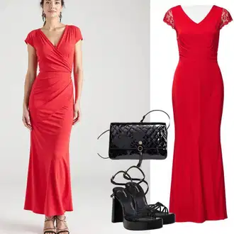Outfity pro svatební hosty "Elegantní vzhled pro Kozoroha"