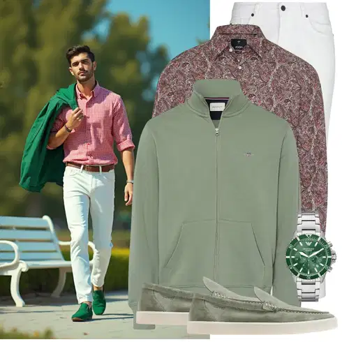 Dunkelgrün/Hellgrün/Khaki/Grün/Grau/Hellgrau/Hellblau Loafer Schuh/Plateau Halbschuh/Turnschuh ohne Schnürsenkel/Bequemer Schuh/Trotteur/Sommer Sneaker/Freizeitschuh ESPRIT kombinieren