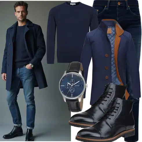 Schwarz Winter Sneaker/vegane schuhe/Schnürschuh/Schnürstiefelette/Springerstiefel/Klassischer Stiefel Rieker kombinieren