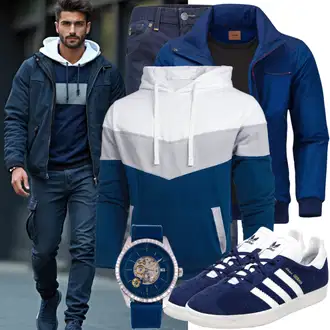 Party Outfits Ibiza mit Dunkelblau Canvas-Sneaker/Sommer Sneaker/Turnschuh ohne Schnürsenkel beverly hills polo club "Freizeit Outfit"Look: Schule, Pop Konzert, Konfirmation, Ibiza, Konzert