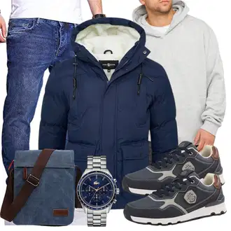 Mit Bauch Outfit mit Blau Unkategorisiert Outreo "Freizeit Outfit"