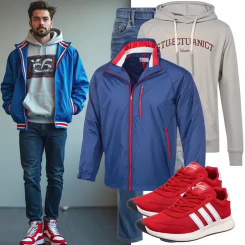 Rot Winter Sneaker/Wasserfester Schuh/Winter Hausschuh/Herren Lederschuhe/Gartenschuh/barfußschuh/Wasserdichter Outdoorschuh/Clog Für Herbst & Winter The North Face kombinieren