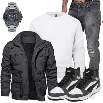 Jeans Outfits "Freizeit Outfit"