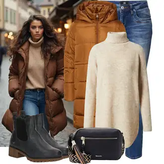 Krásný Outfit s Modrá Pánské tričko/Džín s Nízkým Pasem/Kotníková Bota/Kožená bunda/Zkrácené Džíny/Slim Fit Džíny/Džíny s Nízkým Sedem/Navlékací džíny/Džíny s Rozparkem/Zimní bunda/Rovná Džína/Kožené Boty/Kožená Pánská Bund LTB "Vkusný podzimní outfit"Look: Styl, 90tá léta, Cool, Mom, Krásný, Premium, Western