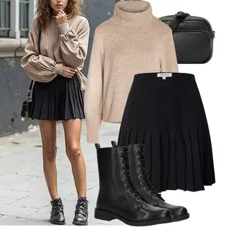 Outfiti za skunje sa Crna/Smeđa Muška torba/Mala Torbica/Torba za nošenje/Torbica/Torba preko ramena/Torba Za Preko Ramena/Torba za rame Seidenfelt Manufaktur, Crna/Žuta Nekategorizirano Edited "Jesenski izgled"