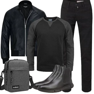 Biker Outfit "Herbst Outfits"
