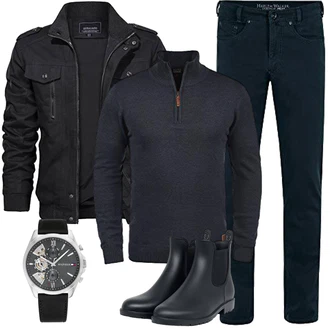 Motorrad Holzfäller Outfit "Herbst Outfits"