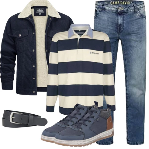 Elegant Hoodie BABISTA kombinierenLook: Elegant, Rad, Stil