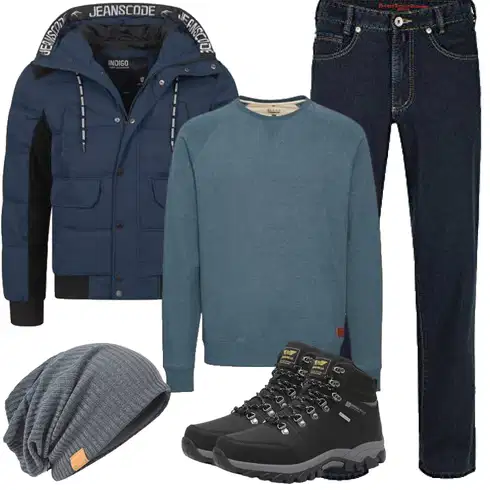 Schwarz/Grün/DunkelGrün/Dunkelgrau Wasserdichter Stiefel/Herren Lederschuhe/Wasserfester Schuh/Wasserdichter Outdoorschuh/TrekkingStiefel ARRIGO BELLO kombinieren