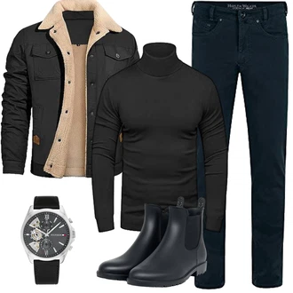 Motorrad Holzfäller Outfit "Herbst Outfits"