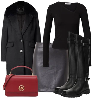 outfit mit Boss "Jesenska obleka za prosti"