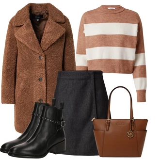 outfit mit About You "Jesenska obleka za prosti"
