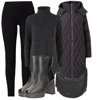 outfit mit Boss "Jesenska obleka za prosti"