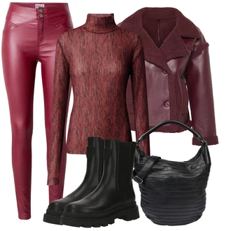 outfit mit Boss "Jesenska obleka za prosti"