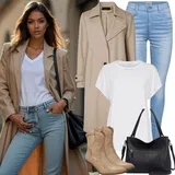 Priložnostne Blazer outfiti za dame image