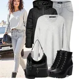 Zimní bundy outfity image