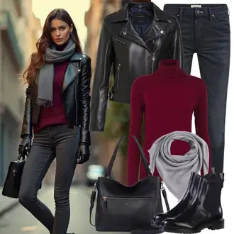 Kombinacije za zabavu Seksi sa Crna Torba Za Preko Ramena/Torbica/Torbica/baguette vrećica/Mala Torbica/Torba preko ramena/Torba za rame Armani Exchange "Modni izgled za jesen"Look: Premium, Ured, Seksi, Šik, Ekstravagantno, Jazz, Vatrogasici, Romantičan, Sveučilišna