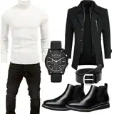 Old Money Style schwarze Outfits image
