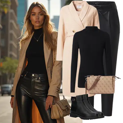 Kombinace Bílá/Oranžová/Černá/Zelená/Hnědá Kožený Legíny/Jeggings/Kožená Kalhoty/Legíny Kožený Vzhled/Kalhoty z Umělé Kůže/Skinny Kalhoty/Tregíny Only