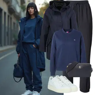 Outfity pro dešťové počasí "Zimní Vzhled"
