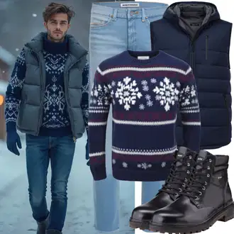 Oktoberfest Outfits Coole mit Dunkelblau/Blau/Hellblau Steppweste GANT, Blau Jeans mit Schlitz/Straight Leg Jean/Regular-Fit Jeans/Sportschuhe/Leder Schuhe/Wide Leg Jean/Damen 7/8-Länge Jeans/Herren Lederjacke/Slim Fit Jeans/T-Shirt/Formelles Hemd/Winterjacke/Girlfriend Jeans witt "Outfit für den Winter"Look: Western, Workwear, Outdoor, Smart Casual, Coole, Moderne, Maritim, Lack, Attraktive, Old Money, Schlichte, 70er, Classic, 90er, Premium, Schön, Mom