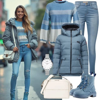 Outfit s Bílá/Světle modrá/Žlutá/Béžová/Tyrkysový Boty do Sněhu/Vycpaná kozačka/Kožené pánské obuv/Termo Bota/Teniska Zimní Tenisky Timberland "Perfektní pro zimu"