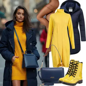 Outfity pro dešťové počasí "Perfektní pro zimu"