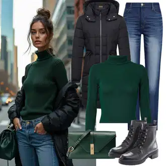 Outfity do práce s zimní obuví "Perfektní pro zimu"