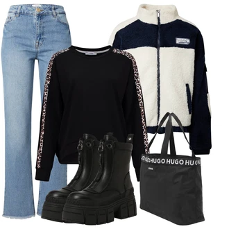outfit mit Buffalo "Popoln za jesen"