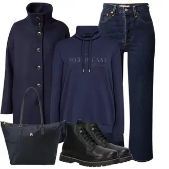 outfit mit Birkenstock "Popoln za jesen"