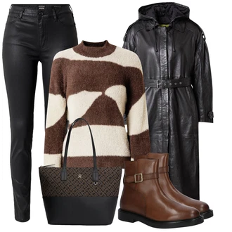 outfit mit About You "Popoln za jesen"