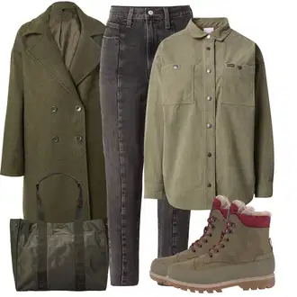 outfit mit Columbia "Popoln za jesen"