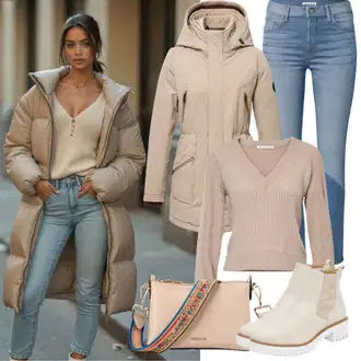 Outfit sa Plava Trapez Traperice/High Waist Traperice/Muška Kožna Jakna/Muška majica/Traperice s Prorezom/Vintage traperice/Dad Traperice/Mom Jean Trendyol "Savršeno za zimu"