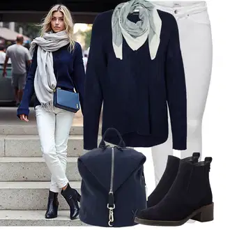 Outfit s Tmavě modrá/Modrá Pánská taška/Taška/Mini batoh/Mini batoh/Sportovní taška/Cestovní Taška/Vodotěsná taška Suri Frey "Lehký outfit"