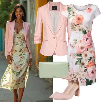 Outfity pro svatební hosty "Stylový vzhled pro Váhy"