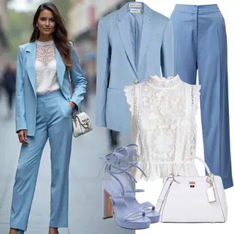 Outfity pro svatební hosty "Stylový vzhled pro Váhy"