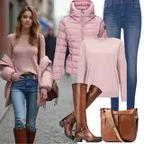 Zimní Outfity s Krátkým Výstřihem Kolem Krku image