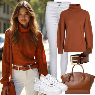 Duga Outfit sa Smeđa Torba za nošenje/Sportska torba/Poslovna Torba/Ured Za Torbu/Putna Torba/Muška torba/Torba Za Ručnu Prtljagu Calvin Klein Jeans "Upadljiv izgled za jesen"