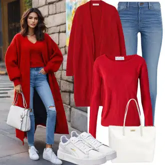 Kombinacije za zabavu Rave sa Bijela Tanka tenisica/Niska Tenisica/Kožna tenisica/Tenisica s platformom/Vintage tenisica/Rupičasta tenisica/Skate cipela Puma "Upadljiv izgled za jesen"Look: Škola, Rave, Koncer, Krštenje, Sprovod, Ibiza, Gala