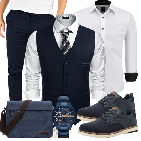 Weiß Accessoire J'S FASHION kombinieren