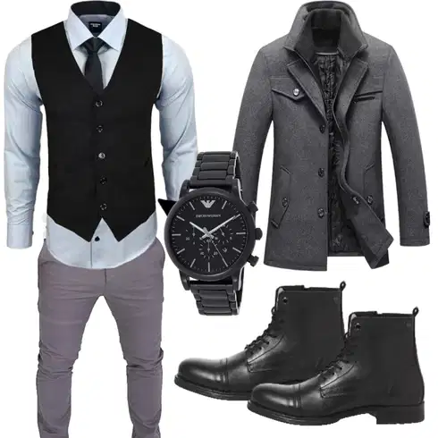 Blau Overall/Wintermantel/Winter Parka Lavnis kombinieren