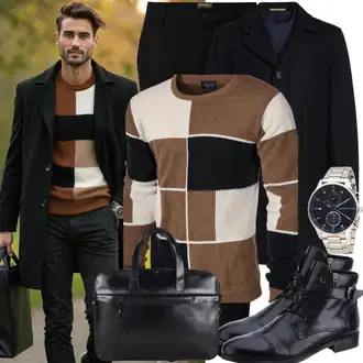 Party Outfits Elegant mit Schwarz Slim Hose/Twill Hose/Boyfriend Hose Casual Friday, Beige/Schwarz/Bordeaux/Dunkelrot/Braun/Rot Reisetasche/Mannstasche/Businesstasche/Handgepäck Tasche Calvin Klein "Buro Outfit"Look: Casual, Outdoor, Smart Casual, Old Money, Coole, Unisex, Elegant, Büro, Schlichte, Italienische, Premium, Sportlich