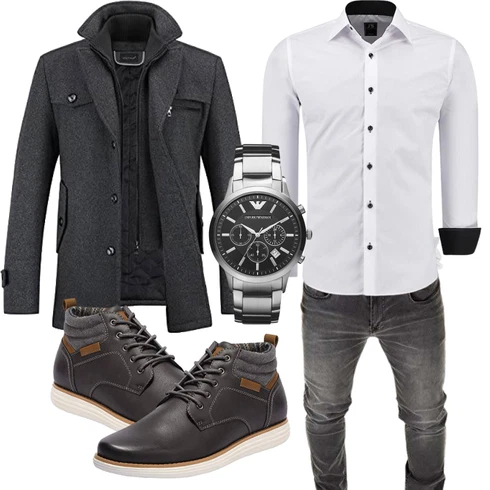 Weiß Accessoire J'S FASHION kombinieren